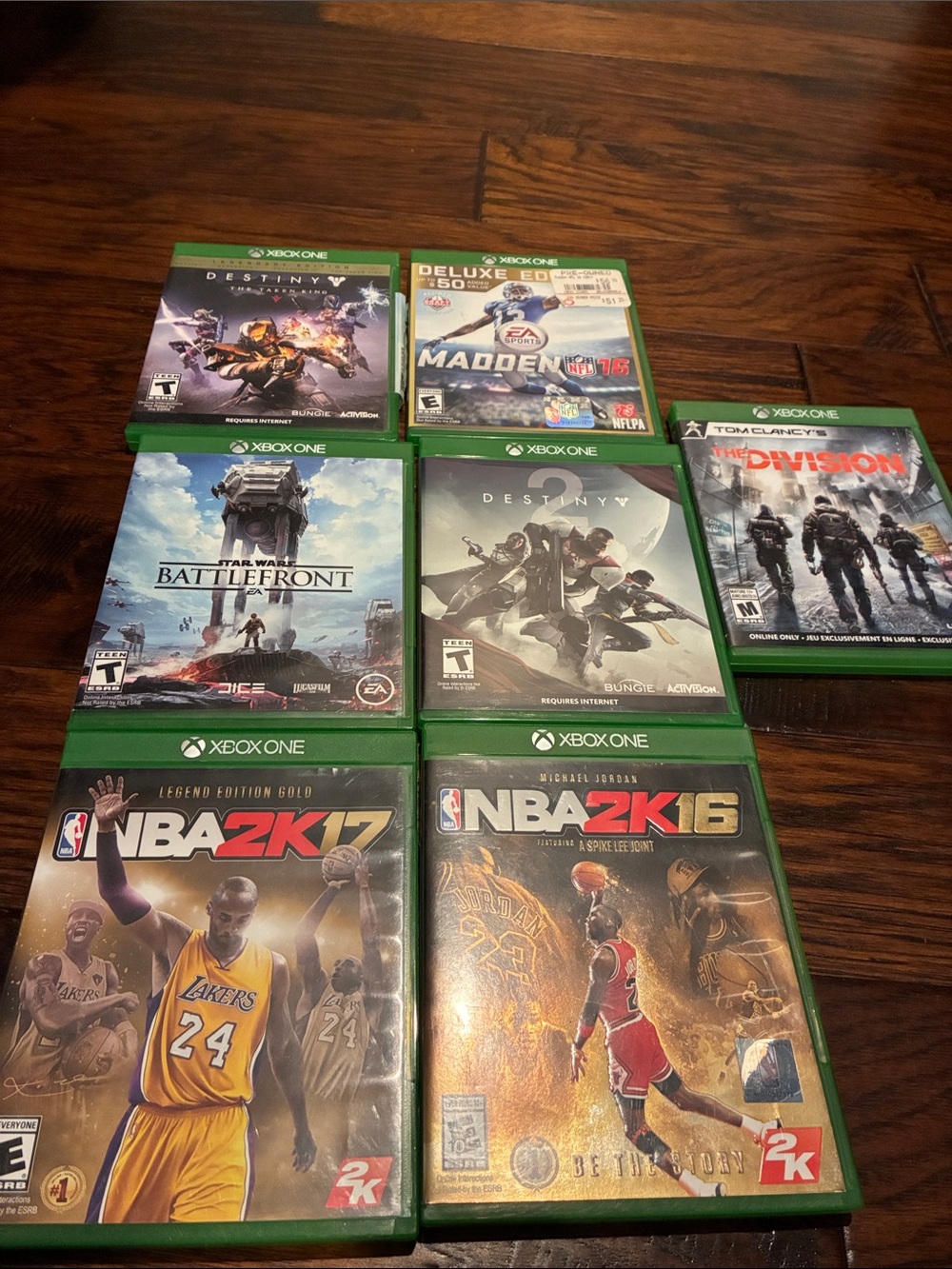 Lot XboxOne games